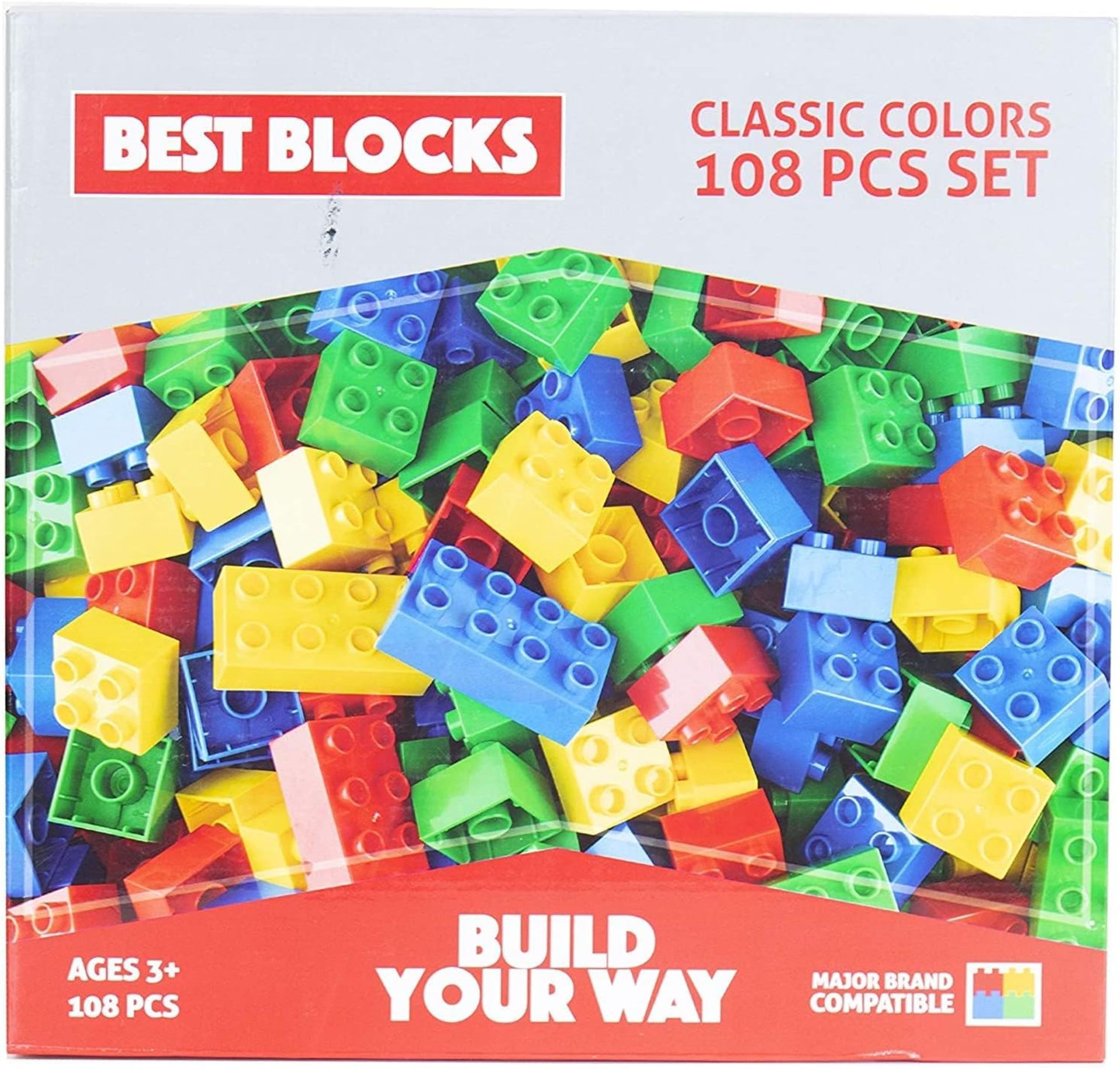 10 x New & Boxed Lego Style Strictly Briks Best Blocks Big Blocks Set ...