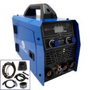New & Boxed 3 in 1 Synergic GAS - NO GAS Inverter MIG Welder MMA/ TIG LIFT Welder(UKDMIG140) (LOC: