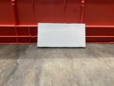 240 X BRAND NEW GLAZED CERAMIC WALL TILES, GREY,15X7.5CM (LOC: R33.5-B759)