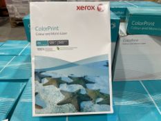 68 X REAMS OF 500 COLOUR PRINT XEROX COLOUR & MONO LASER PAPER A4. 120G/M2 (LOC: 41.9-PPR11)