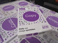 25 X REAMS OF REY COPY A4 PAPER. 500 SHEETS PER REAM (IN 5 BOXES) COPIER, LASER, INKJET (LOC: 41.