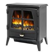 Dimplex Jazz 2kW Black Electric Stove (H)597mm (W)510mm. - SR2.1.1.