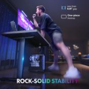 Boxed FLEXISPOT ONE PIECE Electric Standing Desk, Sit Stand Table Height Adjustable Desk with Memory