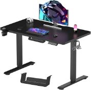 Boxed FLEXISPOT ONE PIECE Electric Standing Desk, Sit Stand Table Height Adjustable Desk with Memory