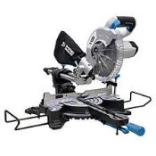 Mac Allister 1500W 220-240V 210mm Corded Sliding mitre saw MMIS210S-B. - SR1.1.9.