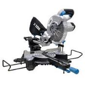 Mac Allister 1500W 220-240V 210mm Corded Sliding mitre saw MMIS210S-B. - SR1.2.1.