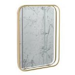 Sensio Aspect Brass effect Rectangular Wall-mounted Bathroom Illuminated mirror. - SR2.3.7.