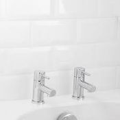 Boxed GoodHome Lazu Bath Pillar Tap, Pack of 2. - SR1.2.1.
