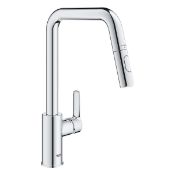 Boxed Grohe Start Chrome-plated Kitchen Side lever pull out Tap. - SR1.2.2. RRP £199.00.