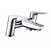 Boxed Bristan Vector Chrome effect Deck-mounted Manual Bath Filler Tap. - SR1.2.2. RRP £225.00.