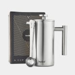 Boxed 6 Cup Cafetiere and Spoon-SR5(2.9)