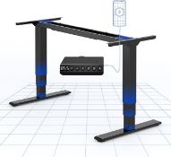 Boxed FLEXISPOT E5 Standing Desk Frame with USB Dual Motors RRP £289.99-SR6(6.5) 3 Stage Electric