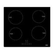 Cooke & Lewis CLIND60 59cm Induction Hob - Black. - SR2.1.1. RRP £199.00.