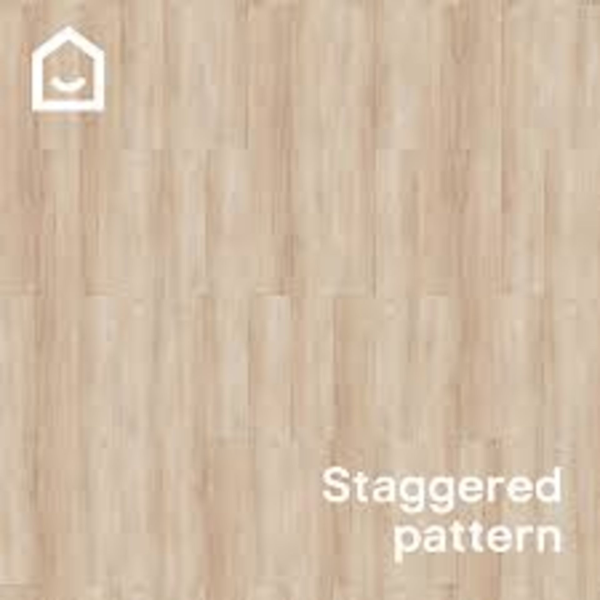 10 x Packs of Mambo Gladstone Rustic Natural Wood effect Synchronised Click vinyl Planks, 2.17m² per - Image 2 of 2