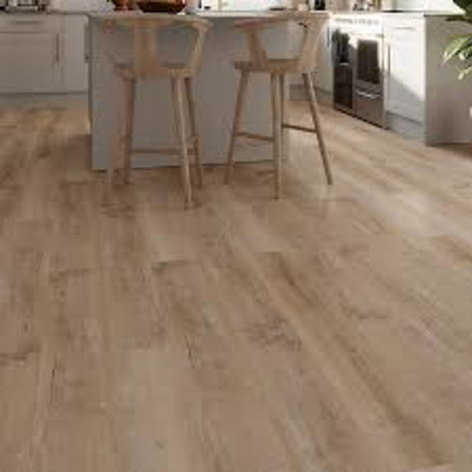 27 x Packs of Mambo Distressed Browm Rustic Wood effect Synchronised Click vinyl Planks, 2.17m².