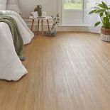 11 x Packs of Folk Natural Wood effect Textured Click vinyl Click flooring, 2.24m² per pack. Total