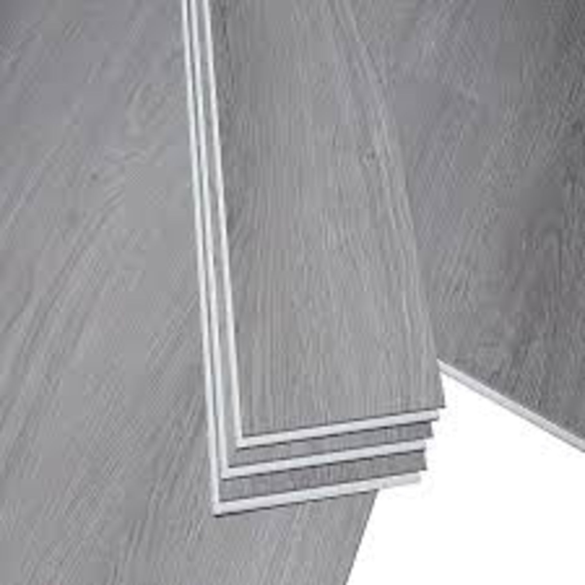 3 x Packs of Baila Grey oak Wood effect Textured Click vinyl Click flooring, 2.2m² per pack. Total - Image 2 of 2