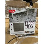 23 X Brand New Packs of D-C-Fix Floor Tiles. Self Adhesive. Grey Oak Style. 30.5cmx30.5cm. 1m2 per