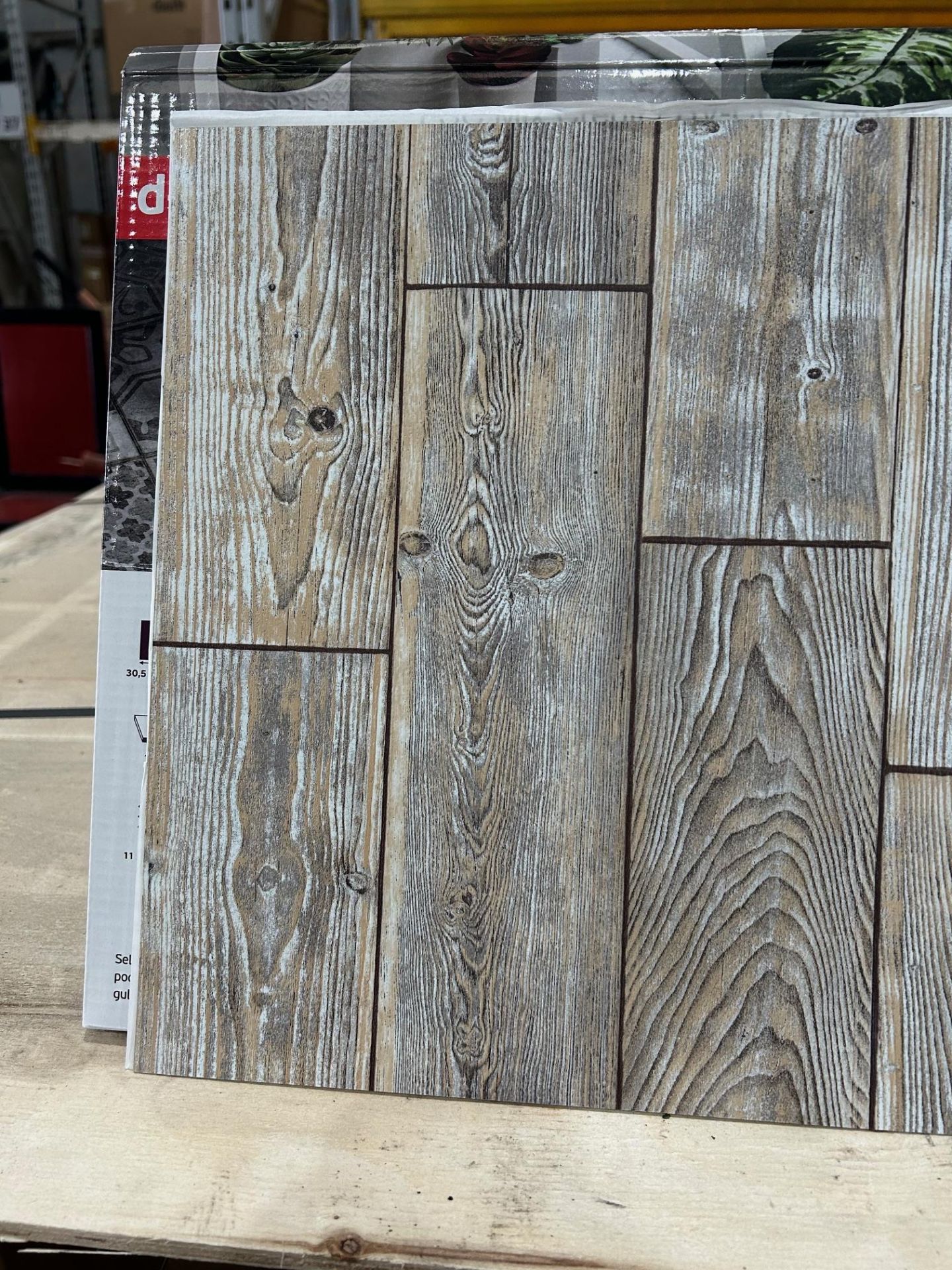 27 X Brand New Packs of D-C-Fix Floor Tiles. Self Adhesive. Rustic Style. 30.5cmx30.5cm. 1m2 per - Image 3 of 3