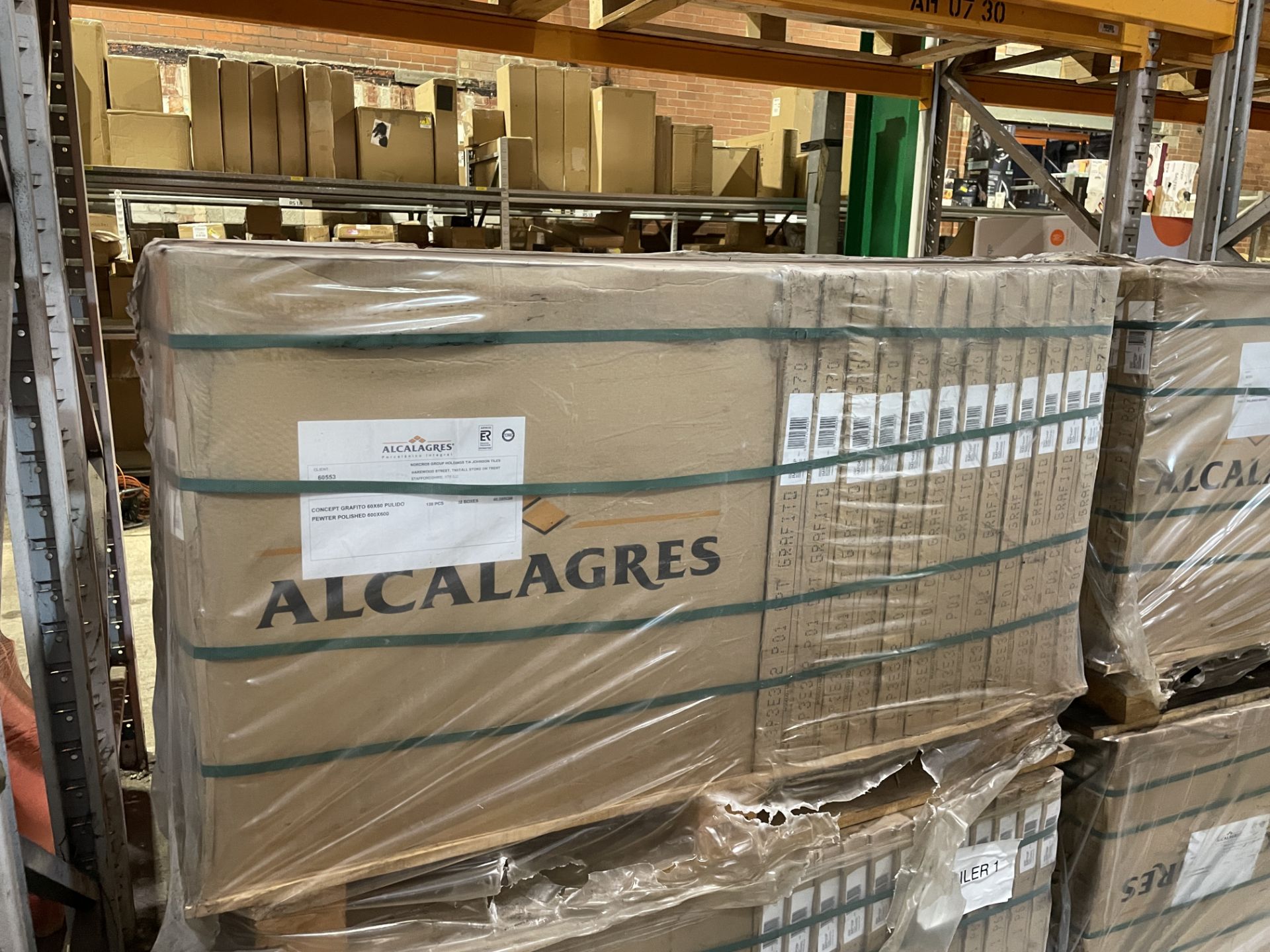 Pallet to Contain 32 x Packs of Imperial – Pewter Polished Porcelain Tiles. RRP £107.55 per pack. - Image 3 of 4