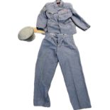 WW2 RAF military uniform, comprising hat, jacket and trousers, overall great condition, rank badges,