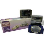Selection of boxed military vehicles to include Corgi CC55108 The desert campaigns of North