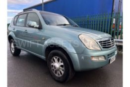 !!! ON SALE !!! SSANGYONG REXTON 2.9TDI EDITION* AUTOMATIC - 2005 REG - AIR CONDITIONING - 4WD