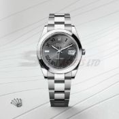 ROLEX DATEJUST 41mm *WIMBLEDON DIAL* OYSTER STEEL (DECEMBER 2025 - NEW / UNWORN) WOW!