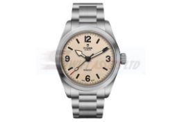 TUDOR RANGER *ALL NEW 2025 - NEW / UNWORN* 39MM STEEL - BEIGE DOMED DIAL - WOW