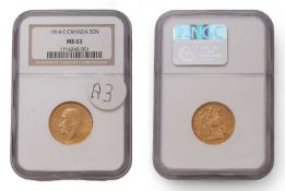 Coins, Canada, George V (1910-1936),