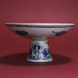 A doucai stem bowl,
