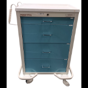 ARMSTRONG A-SMART-4 ARMSTRONG DRAWER MEDICAL CRASH CART, 4 DRAWER (QTY 1)