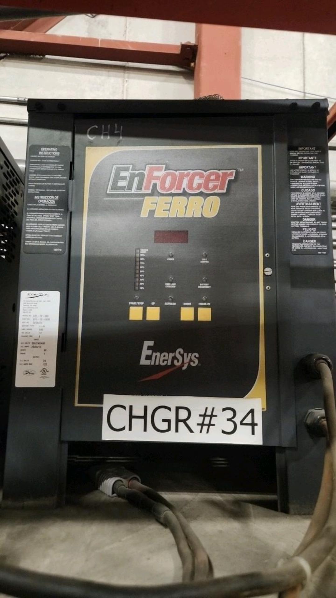 EnerSys EnForcer Ferro battery charger, mod. EF1-12-680, 24V [Subject ...