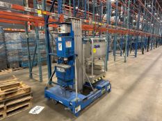 Genie telescopic man lift, mod. IWPC-20S, ser. no. 4097-1497, 300 lbs, cap., 20 ft. lift height,