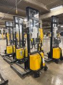 Blue Giant Walking Stacker, mod. WPS22-150, Ser. 16993, 2200 lbs. cap., 24V