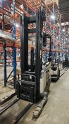 Crown Three stage mast forklift, mod. RD5725-30, ser. 1A371813, 36V., 3000 lb cap, 16128 Hrs.