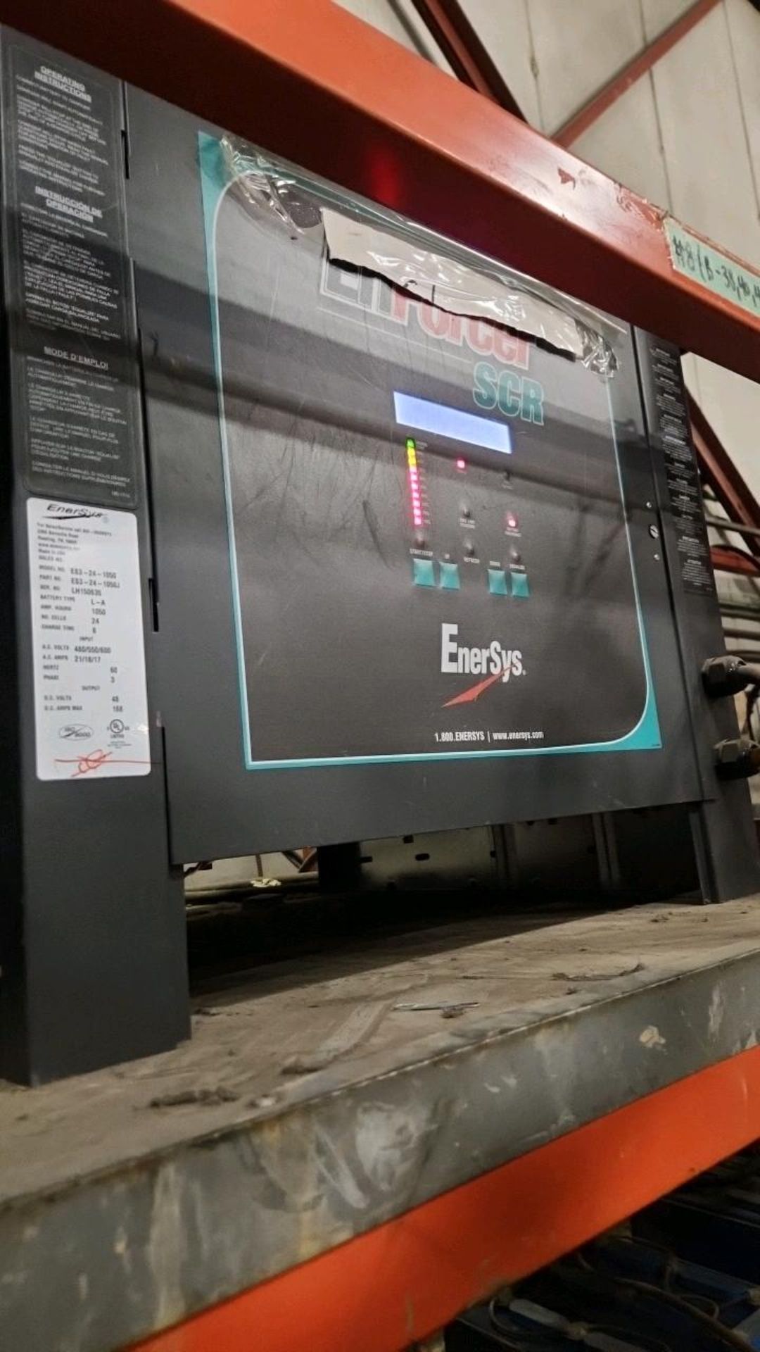 EnerSys EnForcer SCR battery charger, mod. ES3-24-1050, 48V [Subject to ...
