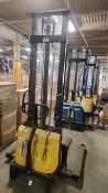 Blue Giant Walking Stacker, Mod. WPS22-150, Ser. 13004, 2200 lbs. cap.