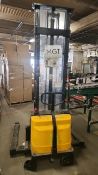 Blue Giant Walking Stacker, Mod. WPS22-150, Ser. 356061-1, 2200 lbs. cap.