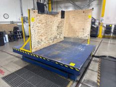 scissor lift, 78 in. x 96 in.