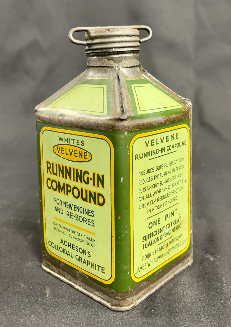 A Velvene Running-in Compound Pint Can Velvene Running-in Compound can ...