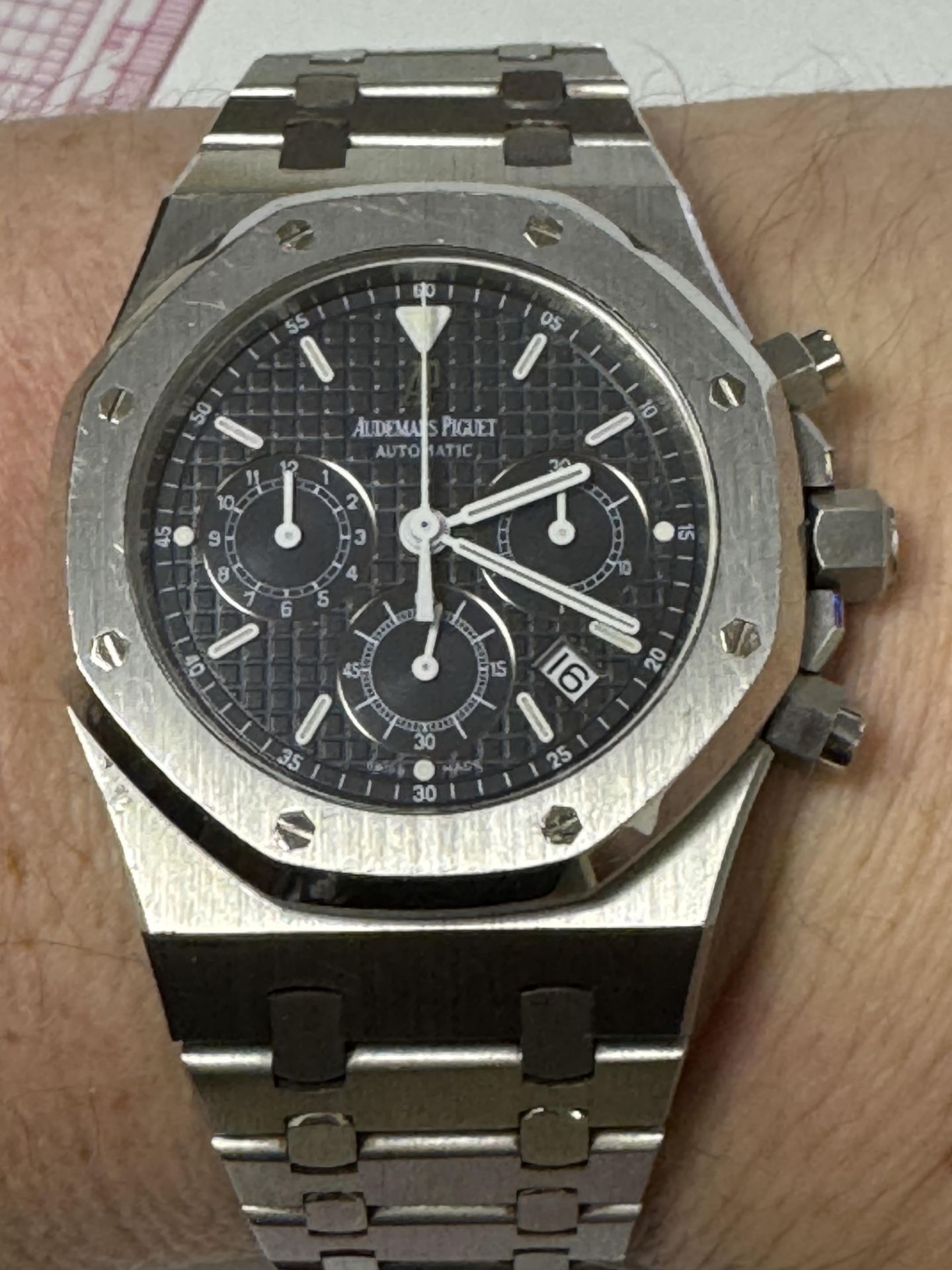 AUDEMARS PIGUET ROYAL OAK CHRONOGRAPH WATCH 