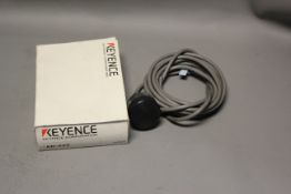 UNUSED KEYENCE PROXIMITY SENSOR HEAD