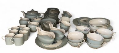A large Royal Worcester 'Woodland' pattern dinner and tea & coffee service