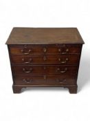 A George III mahogany chest