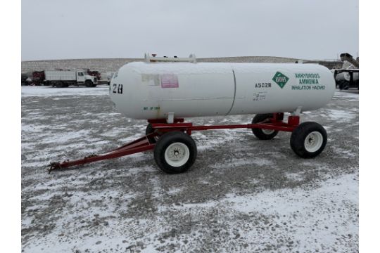 1000-gal NH3 tank on running gear - Image 2 of 19