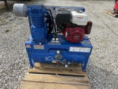Quency air compressor, Honda gas engine
