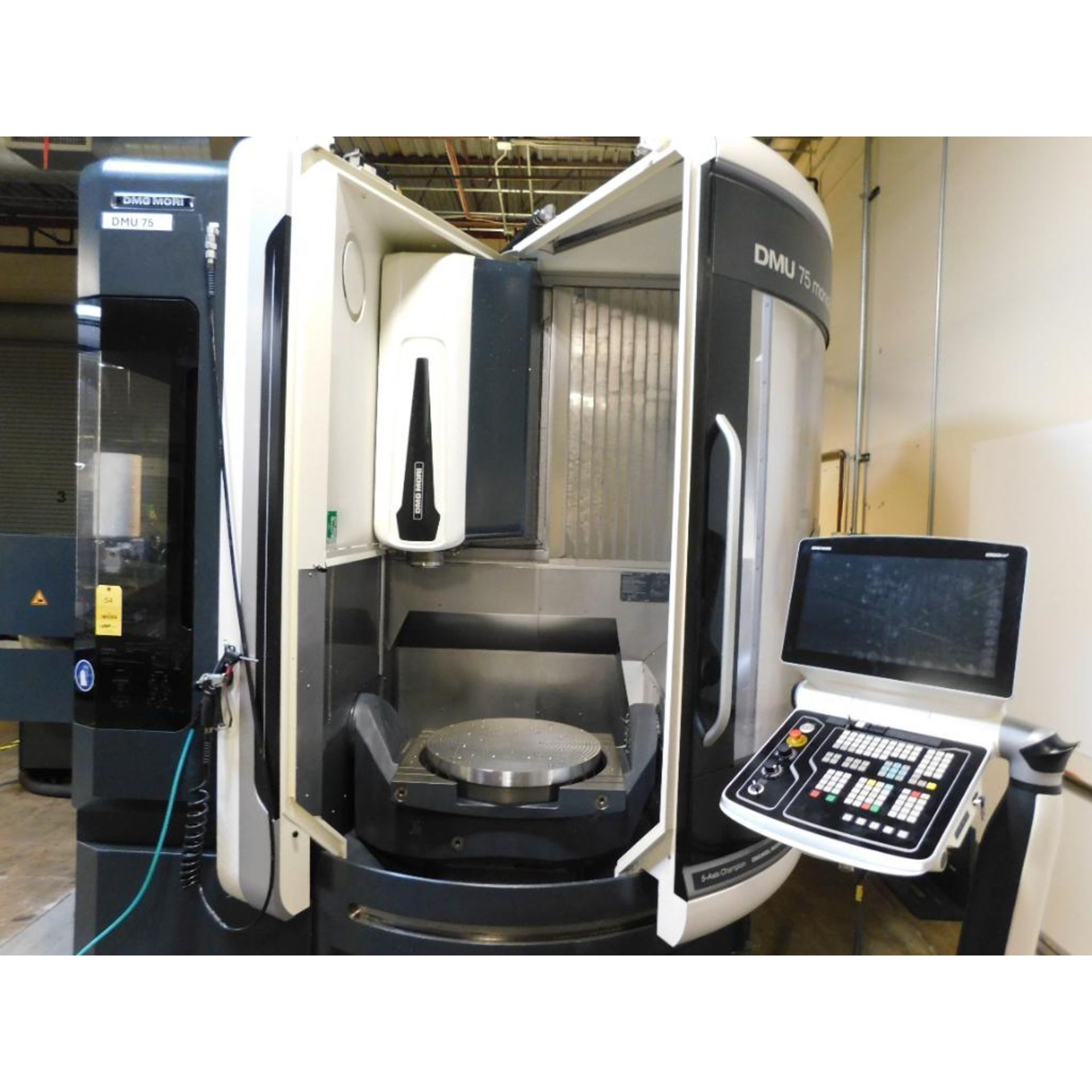 2020 DMG Mori DMU 75 MonoBLOCK 5 Axis Vertical Milling Machine S N 2020 DMG Mori DMU 75 MonoBLOCK 5 Axis Vertical Milling Machine S N