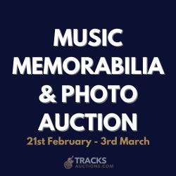 Music Memorabilia & Photo Auction