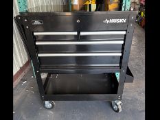 Husky 33in 4 Drawer Mechanics Tool Utility Cart